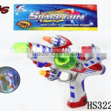 projection power shooting toy duplicate gun