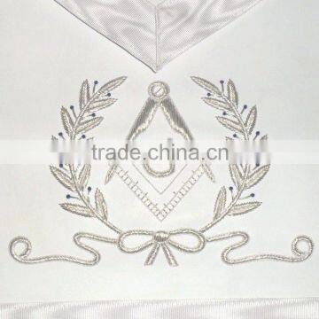 MASONIC MASTER MASON APRON WHITE photo-4