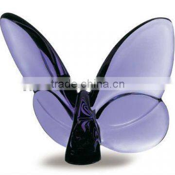 Stylish lovely purple crystal butterfly animal