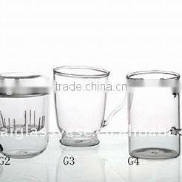 Glass Cup for Coffee ,tea and Water