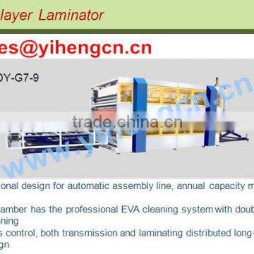 Solar pv module production line from YIHENG in China