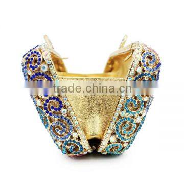 Nice Color Elegant Bridal Wedding Bag Rhinestone Evening Clutch Ladies Handbag Purse (8740A-B) photo-5