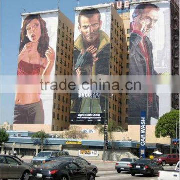 Outdoor wall building advertising led sign box