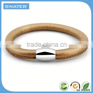 Best Selling Retail Items Brown Closures For Bracelets Leather