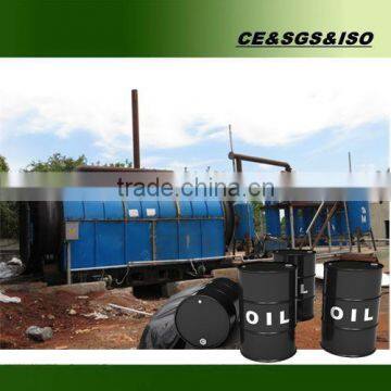 Highest Oil Output Waste Tyre Pyrolysis Plant With Improved Technology