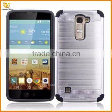 for lg k7 shockproof heavy duty hybrid case