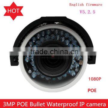 CCTV camera newest version v5.2.5 DS-2CD2032-I POE 3MP Bullet waterproof IR mini camera Full HD 1080P