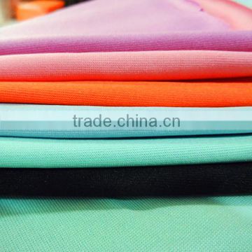 cotton nylon stretch fabric for top sportswear