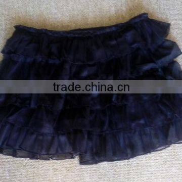 3 Colors 100% Polyester Sexy Ruffle Women Leggings photo-6