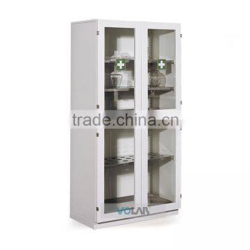 Chemical Vessel and Reagent Storage Cabinet for lab hospital or pharmacy