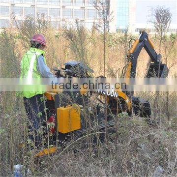 Utility mini backhoe loader for sale