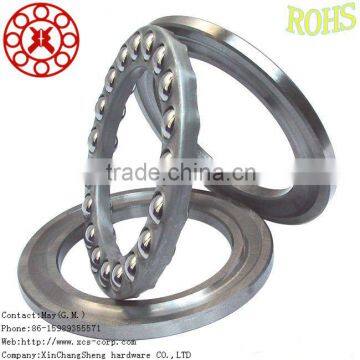 chrome steel thrust ball bearings 51120