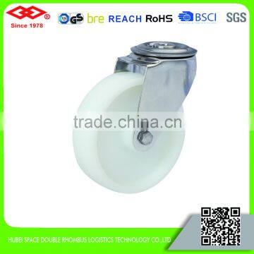 80mm-200mm Stainless steel Roller bearing caster