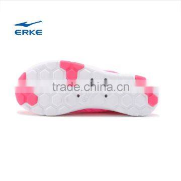 ERKE Summer Womens Cream Color Casual Shoes Breathable Beach Aquatic Shoes for Girls Casual Shoes Full Mesh Upper Couple Syle photo-4