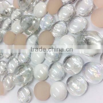 forsted decorative glass gems for vase filler