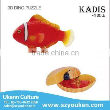 animal 3d puzzle toys tomato fish