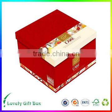 Full color printed christmas sock gift boxes, new type decorative christmas gift boxes