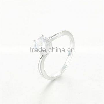 925 Silver Affordable 18KGold Princess Cut Diamond Engagement Ring For Women and Man photo-4