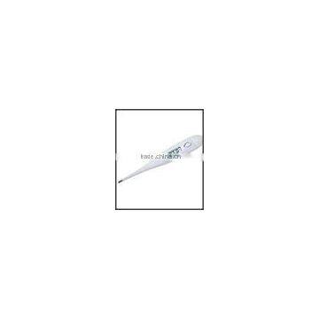 Flexible end digital thermometer
