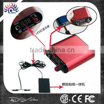 Cheap Mini colored professional tattoo power supply custom