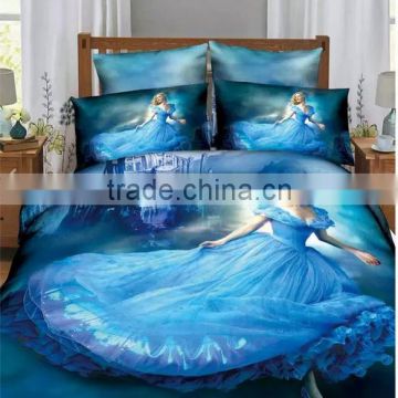 fashionable royal blue bedding sheet 100% cotton for sale -factory directly