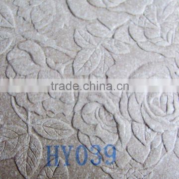 flower printed bonded leather for furniture