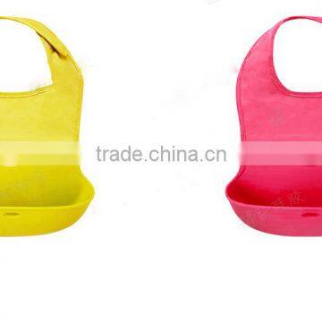 High Quality Custom Printed Silicone Baby Bib, Disposable Silicone Baby Bib For Sale photo-2