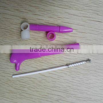 Cheap Import Products Solid Color Barrel and Clip, Neb Printable Plastic Pen