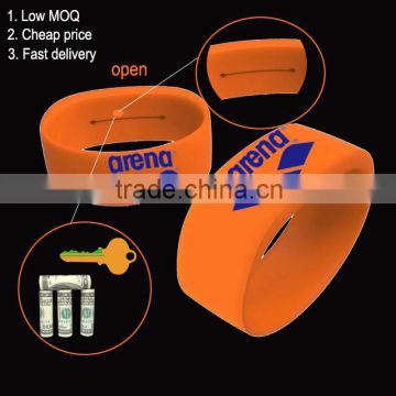 New Products eco-friendly key money custom cheap pocketband for sports