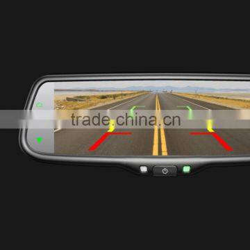 wholesale full screen rear view mirror with mirror link and car reversing camera