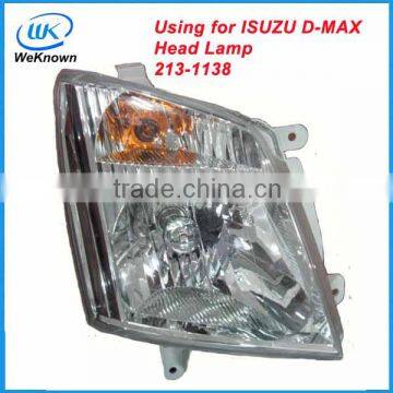 Using for Isuzu D-MAX series head lamp 213-1138