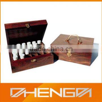 Hot!!! Customized Made-in-China Lavender Essential Oil Wholesale Wooden Box(ZDE13-W005)