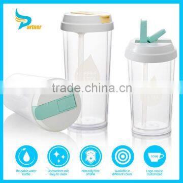 hot sale plastic joyshaker cup with lid