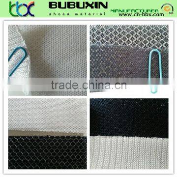 100% polyester shoes material sandwich mesh fabric