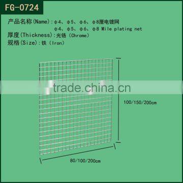 Supermarket Gridwall wire mesh display panels
