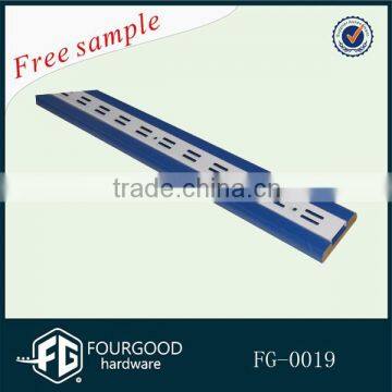 Slotted strut high gloss white mdf board