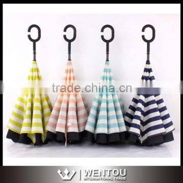 Innovation Reverse Striped Inverted Umbrella