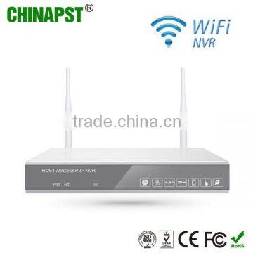 2016 Newest Home Surveillance 8CH 1MP bullet wifi wireless nvr and ip outdoor camera H.264 NVR Kit PST-WIPK08AH