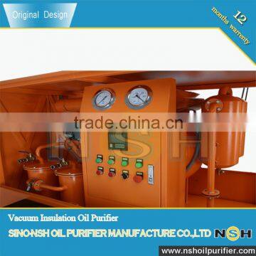 Vacuum Oil Purification Equipment with Trailer