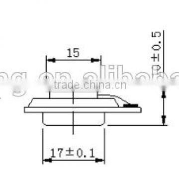 China Speaker Manufacturer 27mm 4ohm Flat Panel Speaker photo-2