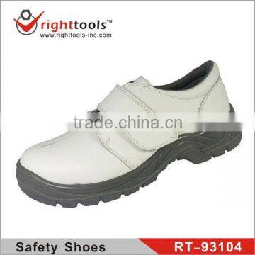 RT-93104 White kitchen Micro-fiber esd safety shoes