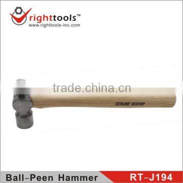 RIGHTTOOLS RT-J194 BALL PEIN HAMMER WITH HICKORY HANDLE