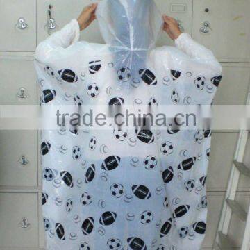 pvc adult disposable raincape