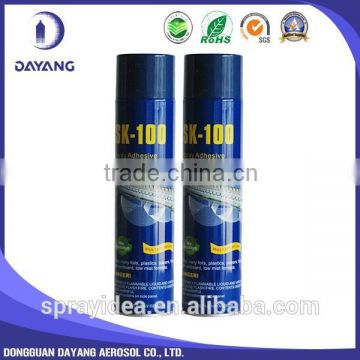 SK-100 spray adhesive for paperboard and plastic and cork