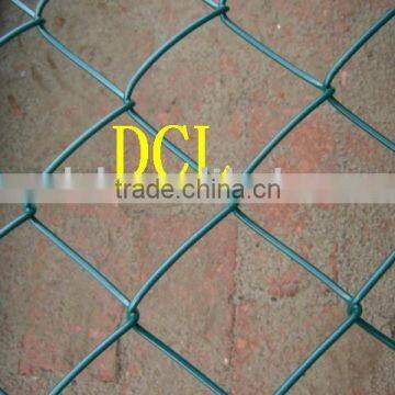 pvc coated chain link fence post