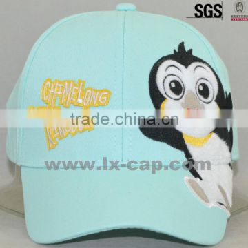 100% Cotton Cat Ear Baseball Caps For Kids