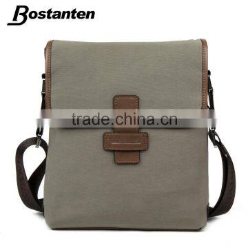 casual canvas travel men messenger bag sport shoulder bag