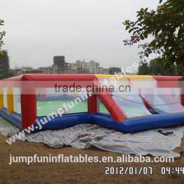 2015 excellent Inflatable Football Court/PVC Soccer Playground/Giant Football Pitch sale