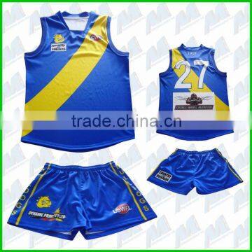 Pro neck AFL shorts and jersey