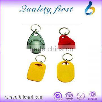 RFID Fudan 4K ABS Key Fobs With Bungee Cord